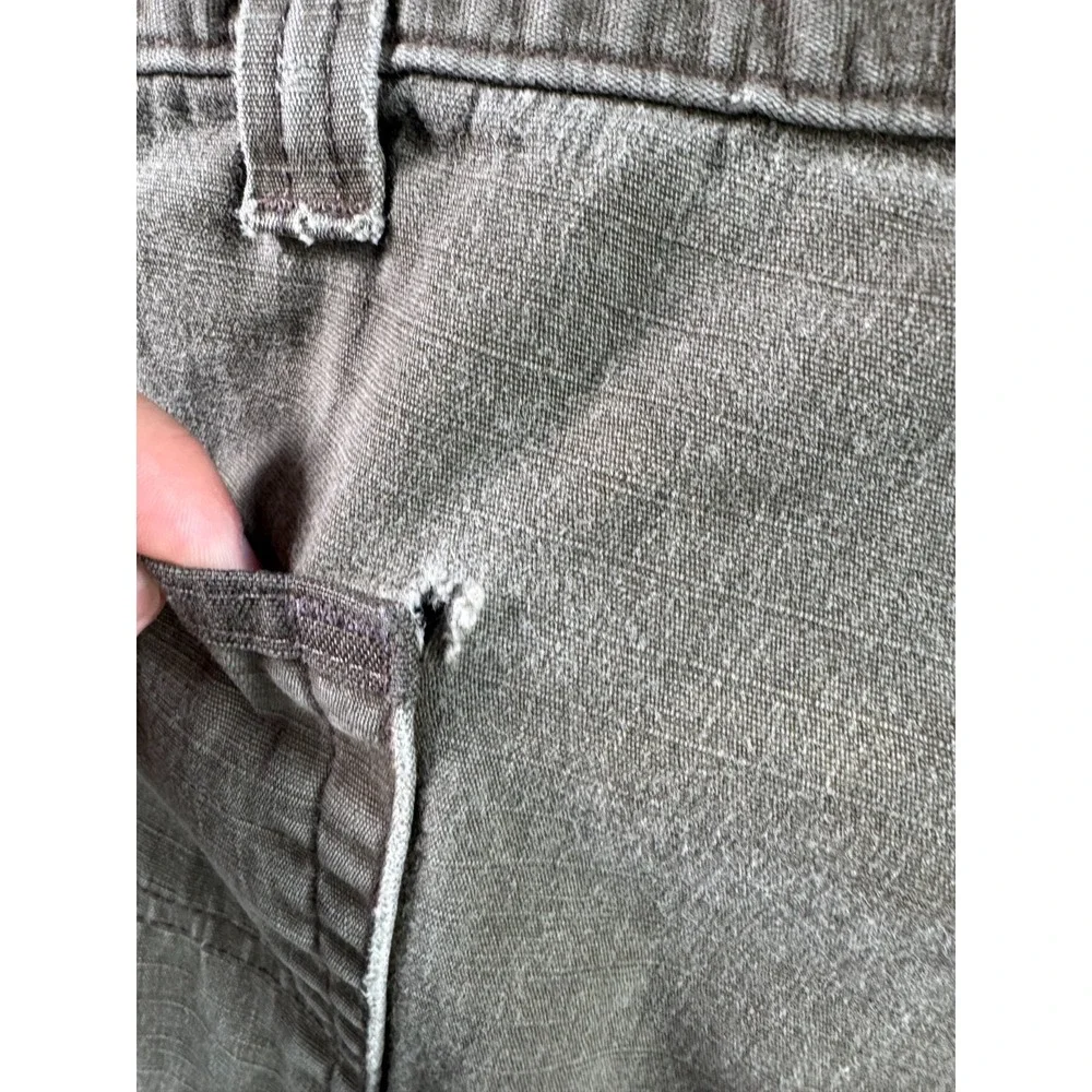Carhartt Shorts Mens 42‎ (Fits 40) Brown Cargo Cavas Carpenter Workwear